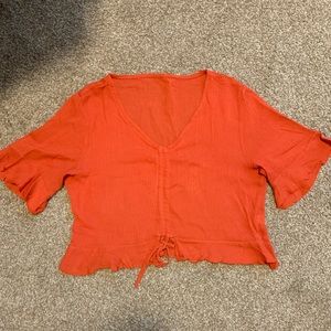 Burnt orange top